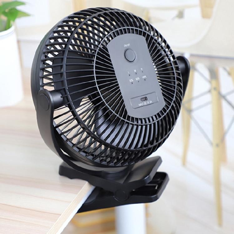 Personal Fan Mini Table USB Rechargeable Durable Clamp Fans with 4 Speeds