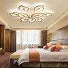 Luz de Teto Floral LED com Controle Remoto Lâmpada de Teto Regulável Luz Suave Lâmpada de Proteção para os Olhos para Sala de Estar e Quarto