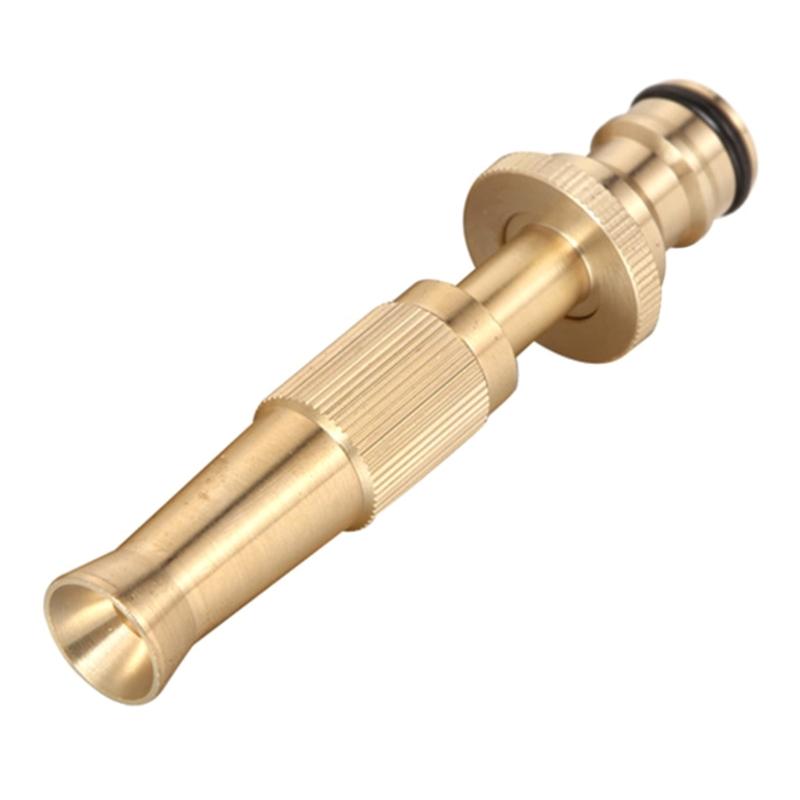 Garden Hose Quick Connector Set 3/4inch 1/2inch Solid Brass Garden Hose Fitting Hose Thread Fittings Quick Connector