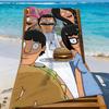 Cartoon Towel B-Bobs B-Burger-S Soft Pool Travel Fitness Shower Cool Camping Quick Classic Drying Sports Beach Towel Gift
