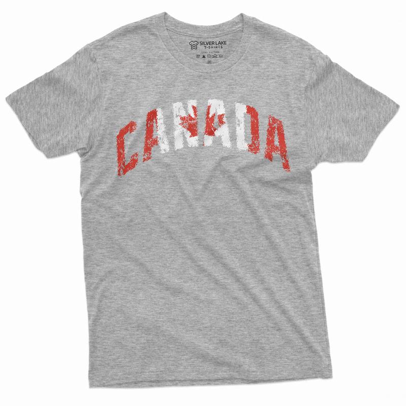 Canadian Shirt Canadian Flag Tshirt Canada Day Tshirt Canadian Patriotic Gift Tshirt Canadian Gift Creative Shirt