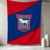 Ipswich Town FC Wall Tapestry Aesthetic Wall Hanging Printed Fabric Blanket Decorative Tapestries for Bedroom Living Room Home Decor