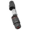 4PCS Durable 3Pin Electrical Connector 1 in 1 Out Waterproof Cable Protector Terminal block Communication Lighting