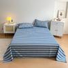 Cotton Polished Sheets Three-piece Set, Pure Cotton Student Dormitory Single Skin-friendly Sheets Three-piece Set