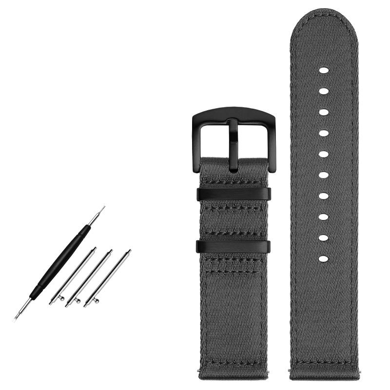 Nylonový řemínek k hodinkám 20 mm 22 mm pro Samsung Galaxy watch Active 2 řemínek 44 mm Huawei GT/2/Pro Galaxy watch 4/Classic 45/40 mm/46 mm pásek
