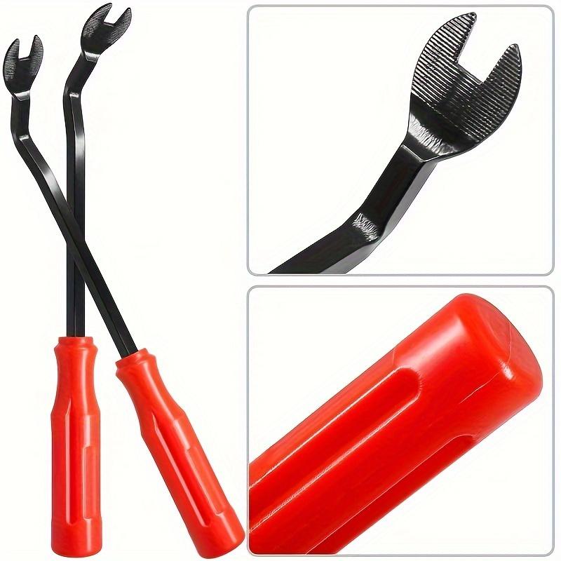 6 Inch Auto Clip Fastener Remover Pry Tool Auto Trim Removal Tool Fastener Panel Door Clip Puller Rivet Removal Tool