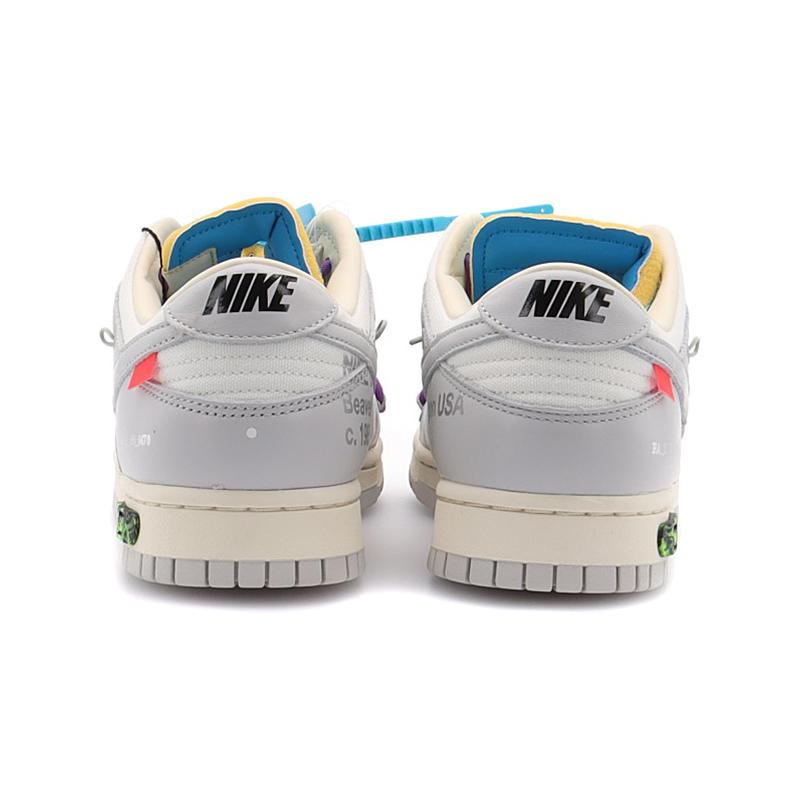 Nike Dunk Low Off White Lot 47 Of 50 Skate Shoes Sneakers DM1602-125