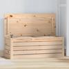 Day and Night - Day and Night Solid Pine Wood Storage Box 89x36.5x33 Cm