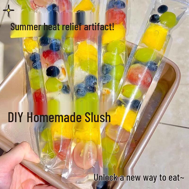 LeleJia Disposable Popsicle Ice Bags Set