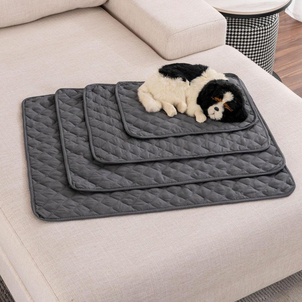 Oxford Waterproof Cooling Pet Bed Mat - Breathable, Non-stick Hair Pad for Dogs and Cats