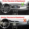 For Kia STONIC 2017 2018      2024 Car Dashboard Cover Mat Pad Dashmat Sunshade Carpet Protector Accessories
