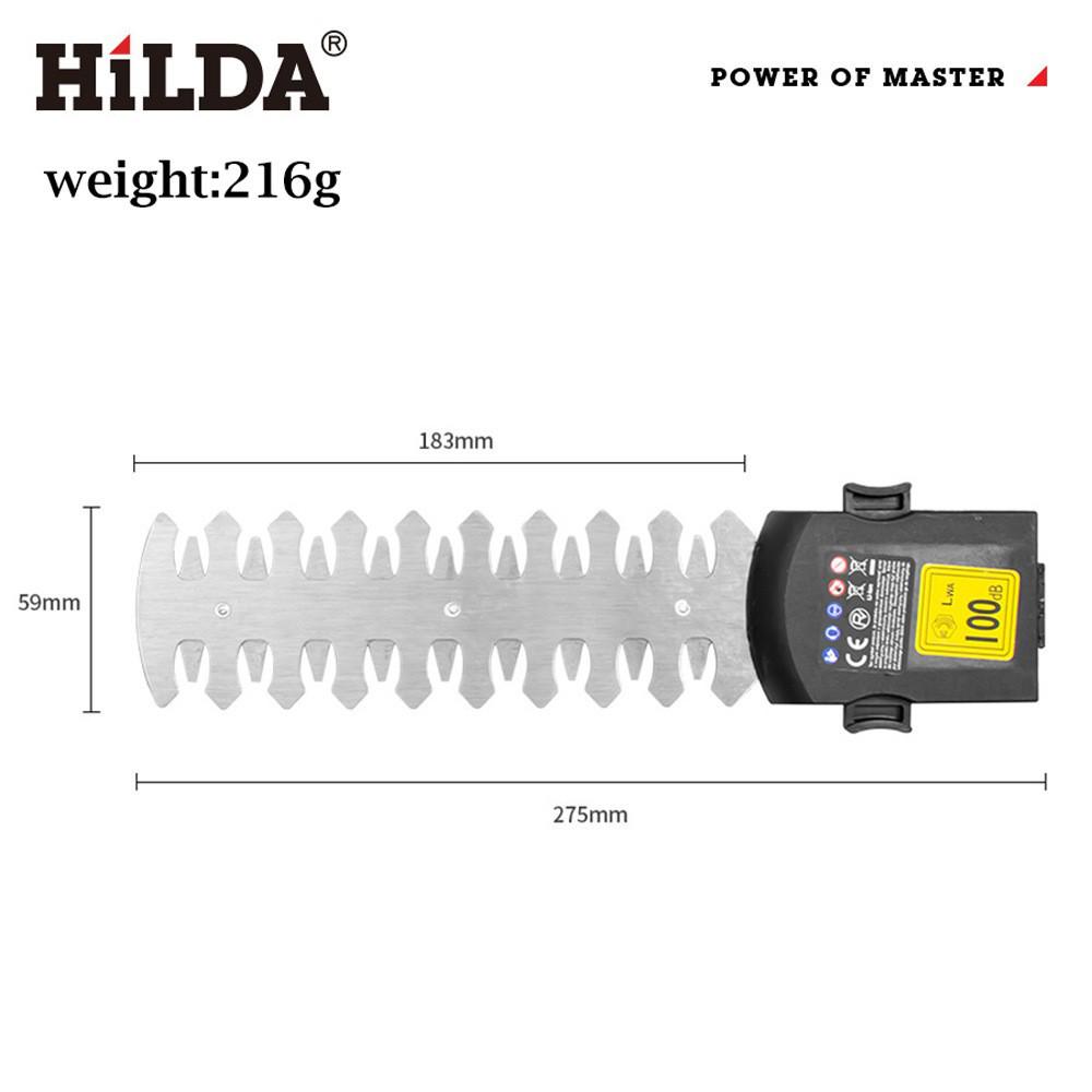 High-Power Lithium Battery Pruning Shears for One-Handed Hedge and Garden Trimming