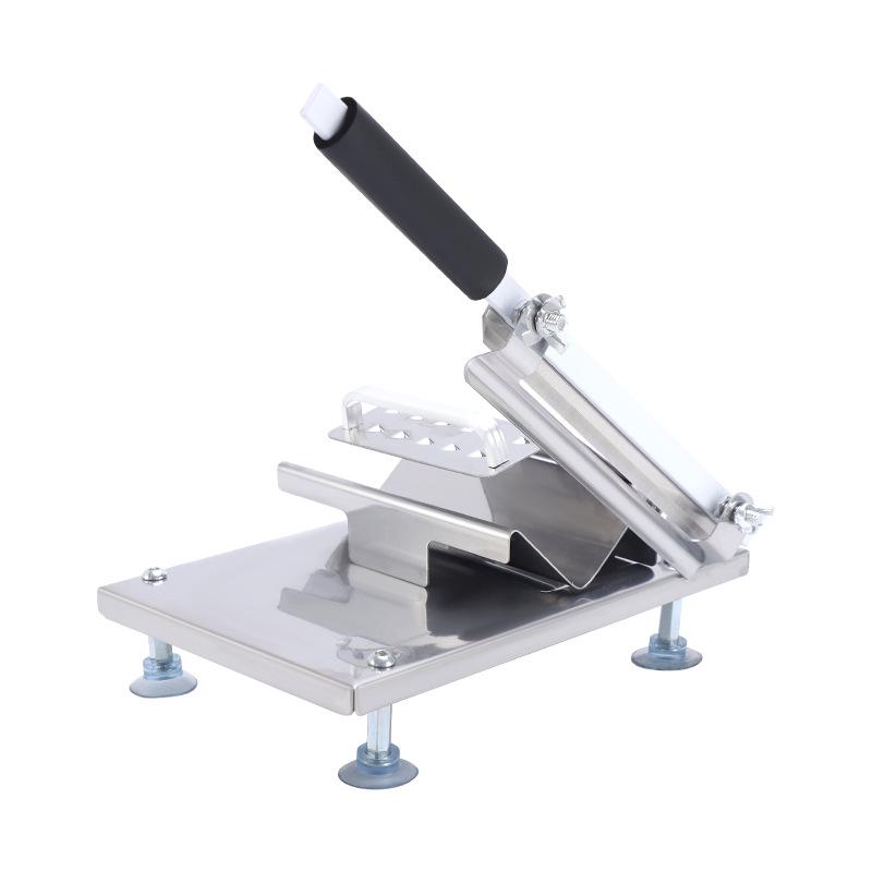 Manual Stainless Steel Meat & Lamb Slicer | Multi-functional Frozen Meat Dicer
