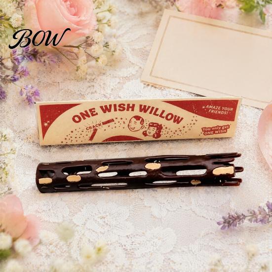 Portable Luck Charms One Wish Willow Stick with Box, 3D Printed Wishing Wish-Making Snap Stick, Ritualistic Setting Tools Breakable Magic Charm