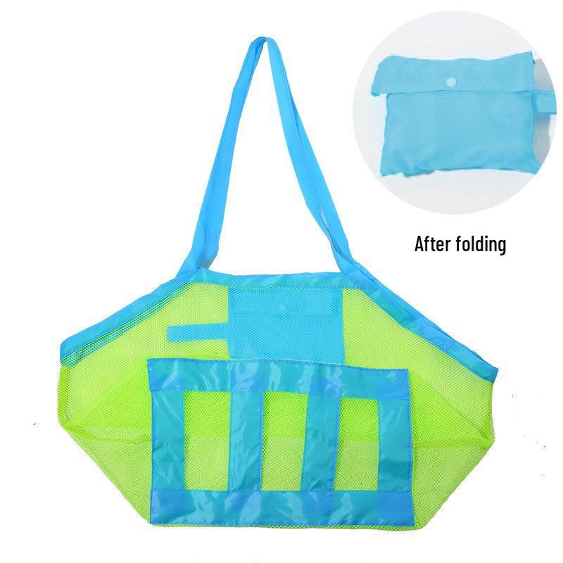 Large Capacity Children's Beach Toy Storage Mesh Bag
