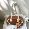 Underarm bag women's niche design contrasting color splicing portable shoulder bag women's new commuter women's bag