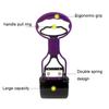 Large Capacity Pet Poop Scooper Comfortable Handle Dog Feces Collector Dog Pee Pad Holder  Outdoor