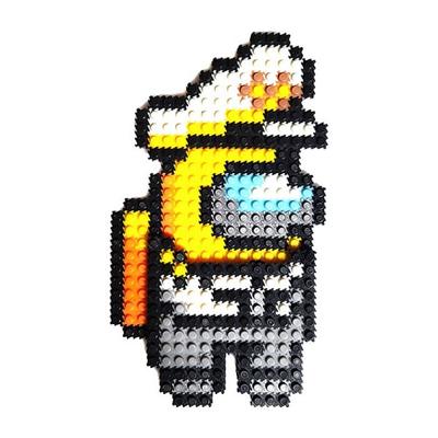 Deform Block Among Us Brawl Stars Cookie Run Kingdom Super Mario Animal Crossing Zestaw do rękodzieła, rozmiar 9–28 (Pomarańczowy), Koreańskie popularne zabawki