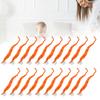 20 Pcs Furry Worm   Plush Material Cute     Compact Portable Fuzzy Worms for Party
