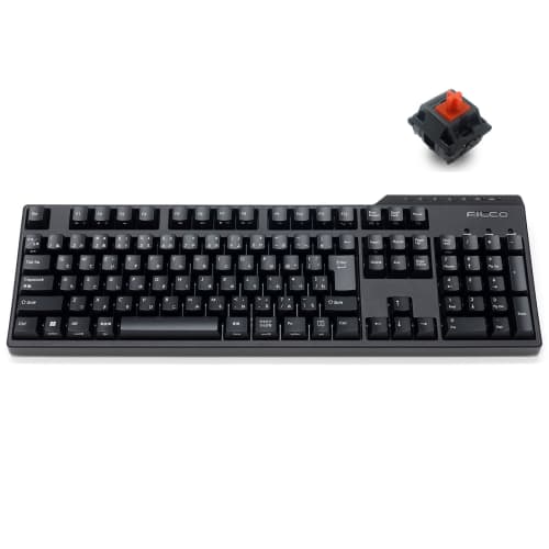 

Механічна клавіатура FILCO Majestouch Convertible 3, японська розкладка, 108 клавіш, повний розмір, червона вісь, бездротове з’єднання Bluetooth, дротове з’єднання USB, DIP