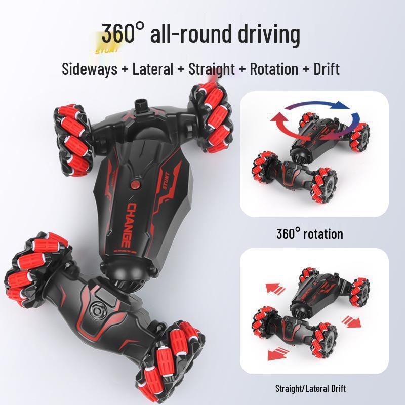Gesture-Controlled Drifting Stunt Car with Lights & Spray - Off-Road Electric Toy for Kids