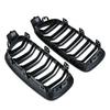 For BMW 3 Series F30 F31 F35 2012-2018 Double Slat Style Black Grille Front Kidney Mesh Racing Grill Car Replacement Part