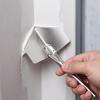 Corner Finishing Tool with Hanging Loop | Stainless Steel Build, Smooth Metal Handle, for Home