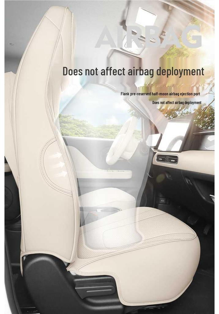 Kaiyi Shiyue Max Universal Leather-Linen Seat Covers - 26 Models, All-Season, Full Coverage.