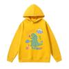 New Style Cartoon Little Dinosaur Bear Children's Sweatshirt Autumn and Winter Warm Children's Hoodie Boy Girl Clothing