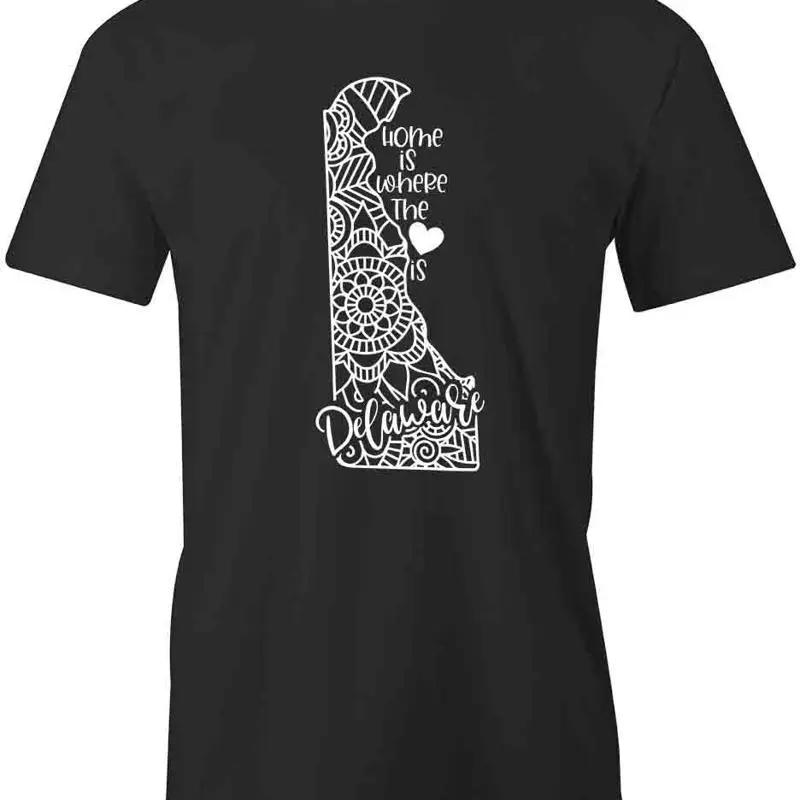 State Mandala Delaware Short-Sleeved Cotton CLOTHING AMERICA HEART S1BSA802 T shirt