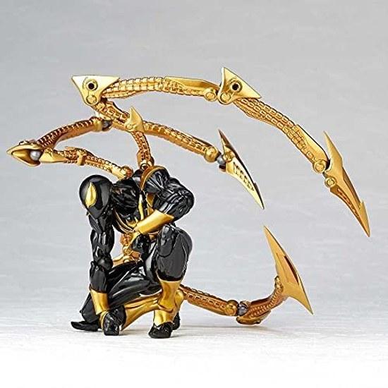 figurecomplex AMAZING YAMAGUCHI 023EX Iron Spider Black Ver. ABS PVC made painted action figure Revoltech