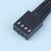 4Pin Pwm Fan Cable 1 To 2/3 Ways Splitter Black Sleeved Extension Cable Connector Pwm Extension Cables