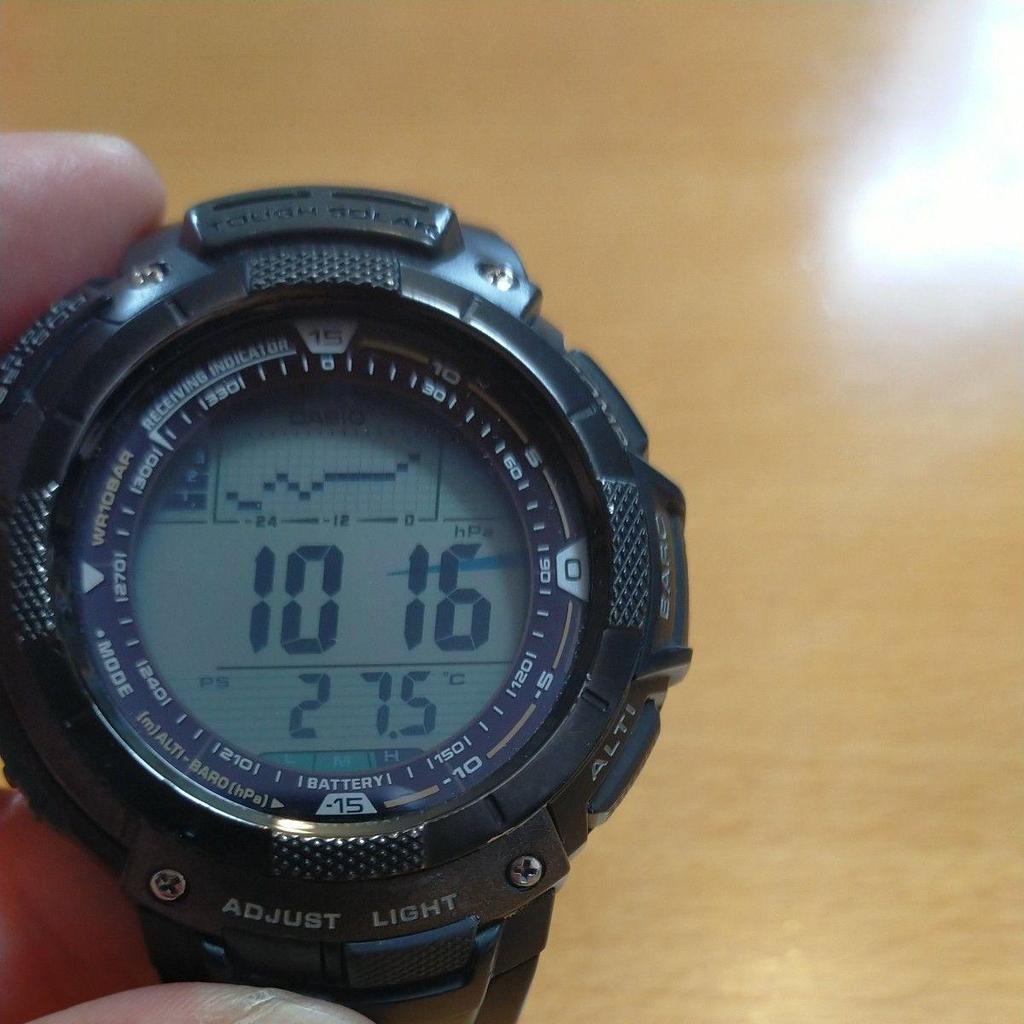 Used CASIO PROTREK PRW-1100J CASIO PROTREK Radio-controlled Solar
