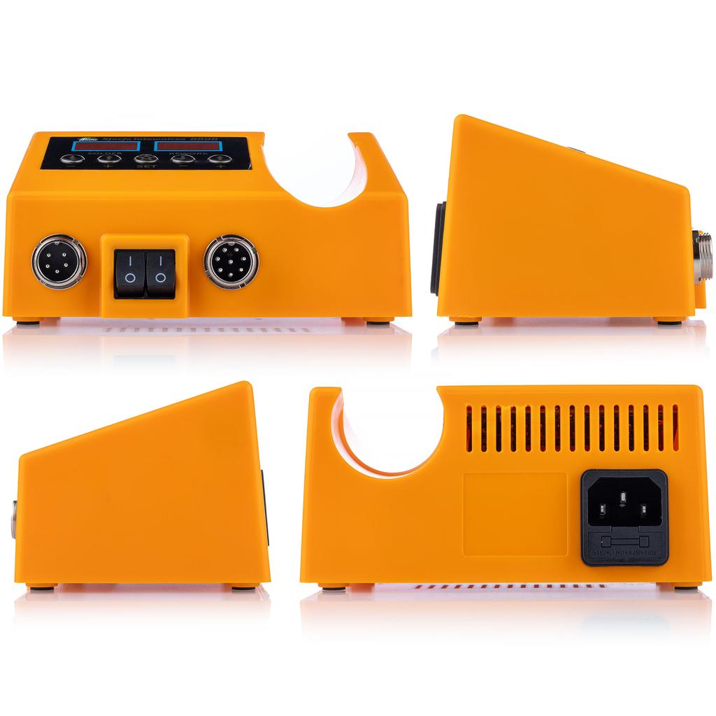 Rosfix Stacja Lutownicza 2w1 Orange Husky OH660 – Hot-Air i Grot 900M | Moc 660W | Wyświetlacze LED i Możliwość Spawania Plastiku
