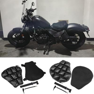 Motorrad-Sitzkissen, aufblasbar, stoßfest, Esterfaser, Universal-Luftpolster für Honda-Kawasaki-BMW-Suzuki-YAMAHA