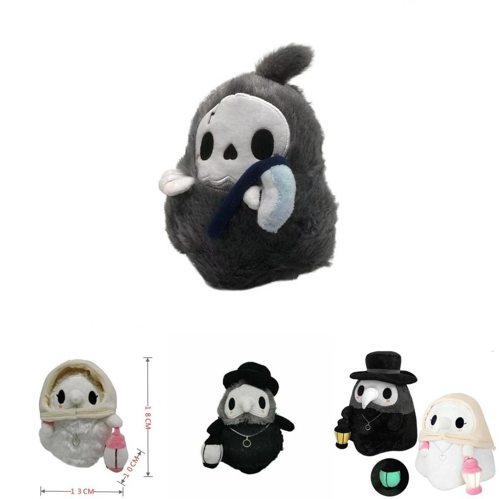 Leuchtendes Pestdoktor- und Krankenschwester-Paar Plüschtier Niedliches und Einzigartiges Geschenk