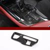 ABS Carbon Fiber For Toyota GR Supra A90 2019-2025 Center Console Control Panel Steering Wheel Window Glass Lifting Sticker
