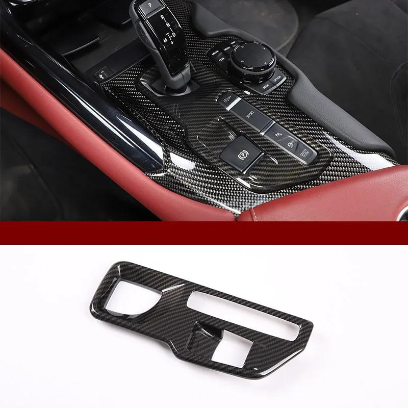 ABS Carbon Fiber For Toyota GR Supra A90 2019-2025 Center Console Control Panel Steering Wheel Window Glass Lifting Sticker