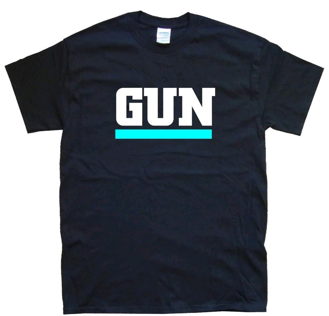GUN new T-SHIRT All sizes colours Black, White S