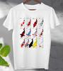 Koi Fish Breed Family Name List Carp T Shirt Top Gift Unisex Men's Ladies Top