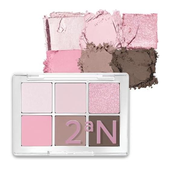 [LIPS Commitment Award Winner] [2aN Official] Eyeshadow Eyeshadow Palette BETTER ME EYE PALETTE 08 PINK BOOM Brevet Summer Light Brevet Winter New