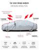 Universal All-Season Car Cover: Thick Cotton, Waterproof, Anti-Hail, Sunshade