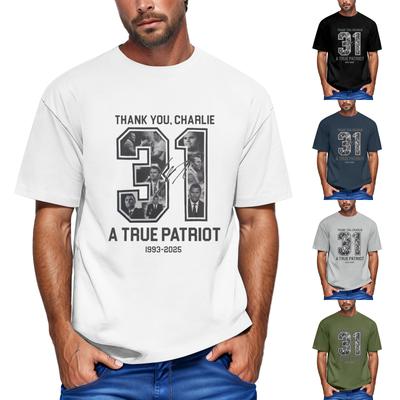 Men'S Fashionable T-Shirt, Street Casual Short Sleeved Clothing