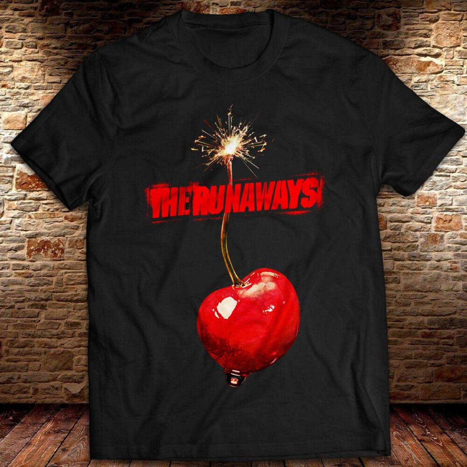 

Rock Music T-Shirt The Runaways Tee Joan Jett Party Live Concert Classic Unisex T-Shirt(1) XXXXXL