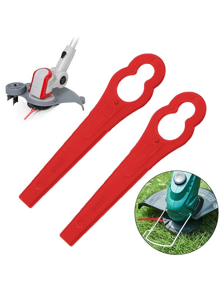 20/60/100/120pcs Strimmer Blades Plastic L83 Blades Spare Parts Grass Trimming Machine Blade for Cordless Grass Trimmer