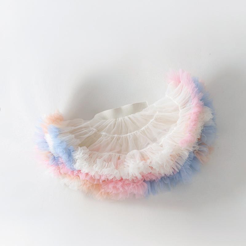 Children's Princess Mesh Tutu Dress - Soft, Puffy, Breathable Skirt for Girls