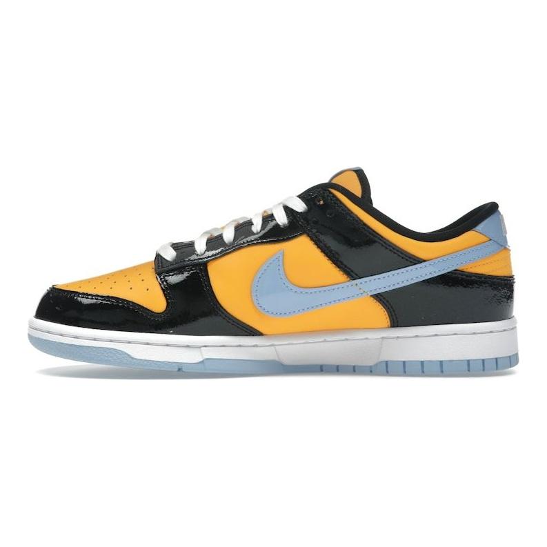 Nike Dunk Low SE Laser Orange Aluminum Unisex Sneakers Black IB6400-001