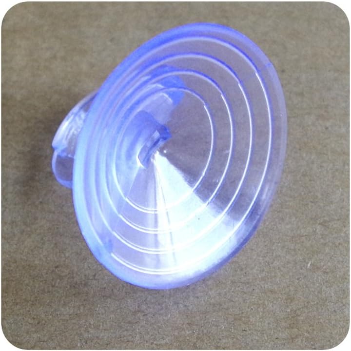 Auto Glas Windschutzscheibe Sonnenschutz Klar Kleine Saugnäpfe Transparentes PVC Saugnapf Automobilglas Saugnapf, 20er Packung