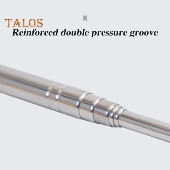 1,2/1,6 m Teleskop-Tourguide-Fahnenmast mit rutschfestem Griff, robuster, ausziehbarer Edelstahl-Fahnenmast für Lehrer, Zeigerbanner, Handfahnenmast