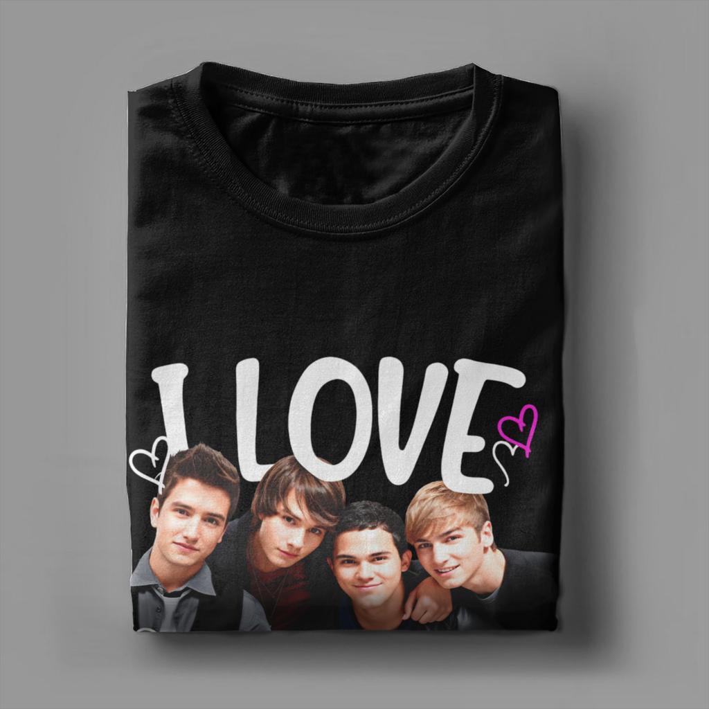 Big Time Rush Tour 2025 Nyinkomna T-shirts för Män Kvinnor Bomull T-shirt Kläder